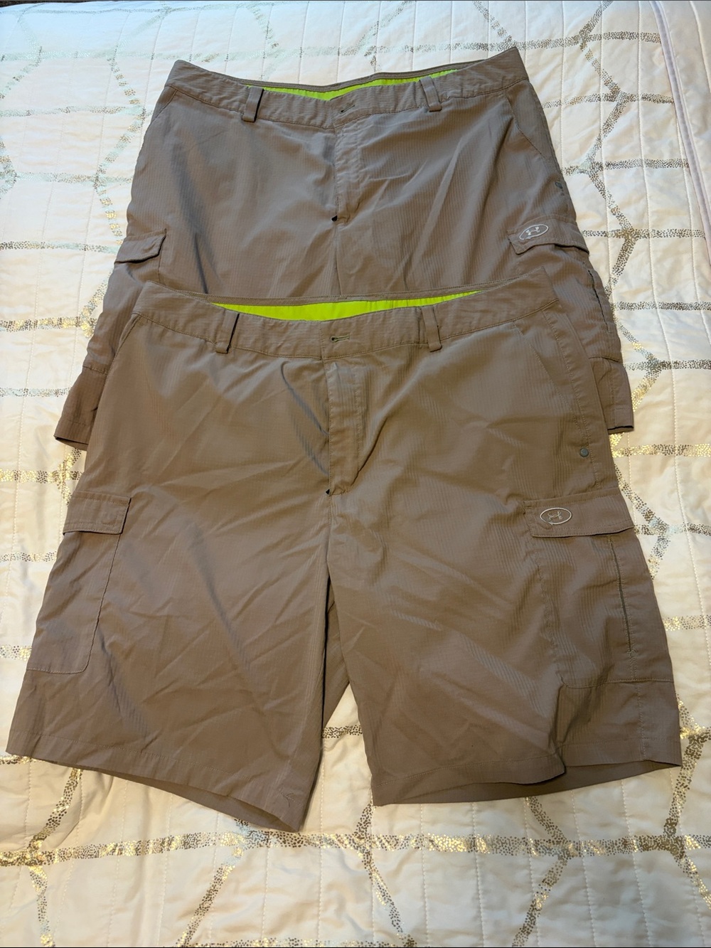 Under Armour Men's khaki Cargo Shorts